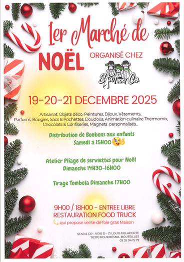 marche noel 2025 star and co